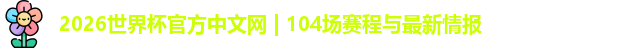2026世界杯